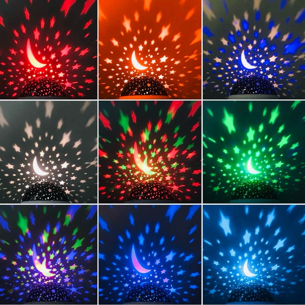Starry Night Rotating Projector - Picture 4 of 8